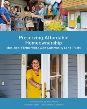 Book cover for Preserving Affordable Homeownership